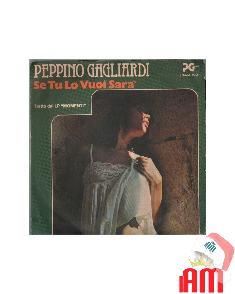 Italiano (Italian) [product.brand]Copertina Se Tu Lo Vuoi Sarà [Peppino Gagliardi] 1 Copertine vuote dischi 45 e 33 originali 1 