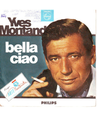 Bella Ciao [Yves Montand] - Vinyle 7", 45 tours, simple face, mono [product.brand] 1 - Shop I'm Jukebox 