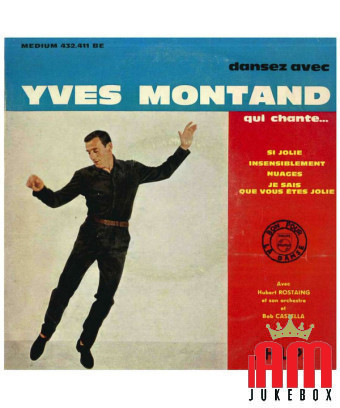 Dansez Avec Yves Montand Qui Chante (N° 2) [Yves Montand] - Vinyl 7", 45 RPM, EP, Repress [product.brand] 1 - Shop I'm Jukebox 