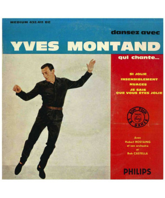 Dansez Avec Yves Montand Qui Chante (N° 2) [Yves Montand] - Vinyl 7", 45 RPM, EP, Repress [product.brand] 1 - Shop I'm Jukebox 