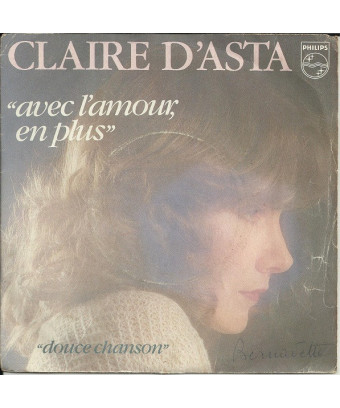 Avec L'amour En Plus [Claire D'Asta] - Vinyl 7", Single, 45 RPM [product.brand] 1 - Shop I'm Jukebox 