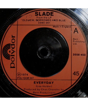 Everyday [Slade] - Vinyle 7", 45 tours, Single, Stéréo