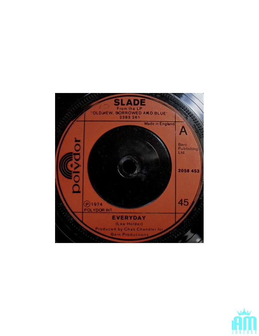 Everyday [Slade] - Vinyl 7", 45 RPM, Single, Stereo [product.brand] 1 - Shop I'm Jukebox 