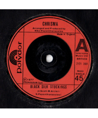 Bas de soie noire Lola Wanderlust [Chrisma (2)] - Vinyl 7", 45 RPM, Maxi-Single [product.brand] 1 - Shop I'm Jukebox 
