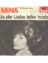 Ja, Die Liebe Lebe Hoch [Mina (3)] – Vinyl 7", 45 RPM, Mono [product.brand] 1 - Shop I'm Jukebox 