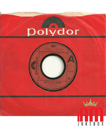 L'amour est comme l'oxygène [The Sweet] - Vinyl 7", 45 RPM, Single [product.brand] 1 - Shop I'm Jukebox 