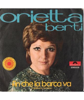 Jusqu'à ce que le bateau parte (Le Grillo et la fourmi) [Orietta Berti] - Vinyl 7", 45 RPM [product.brand] 1 - Shop I'm Jukebox 