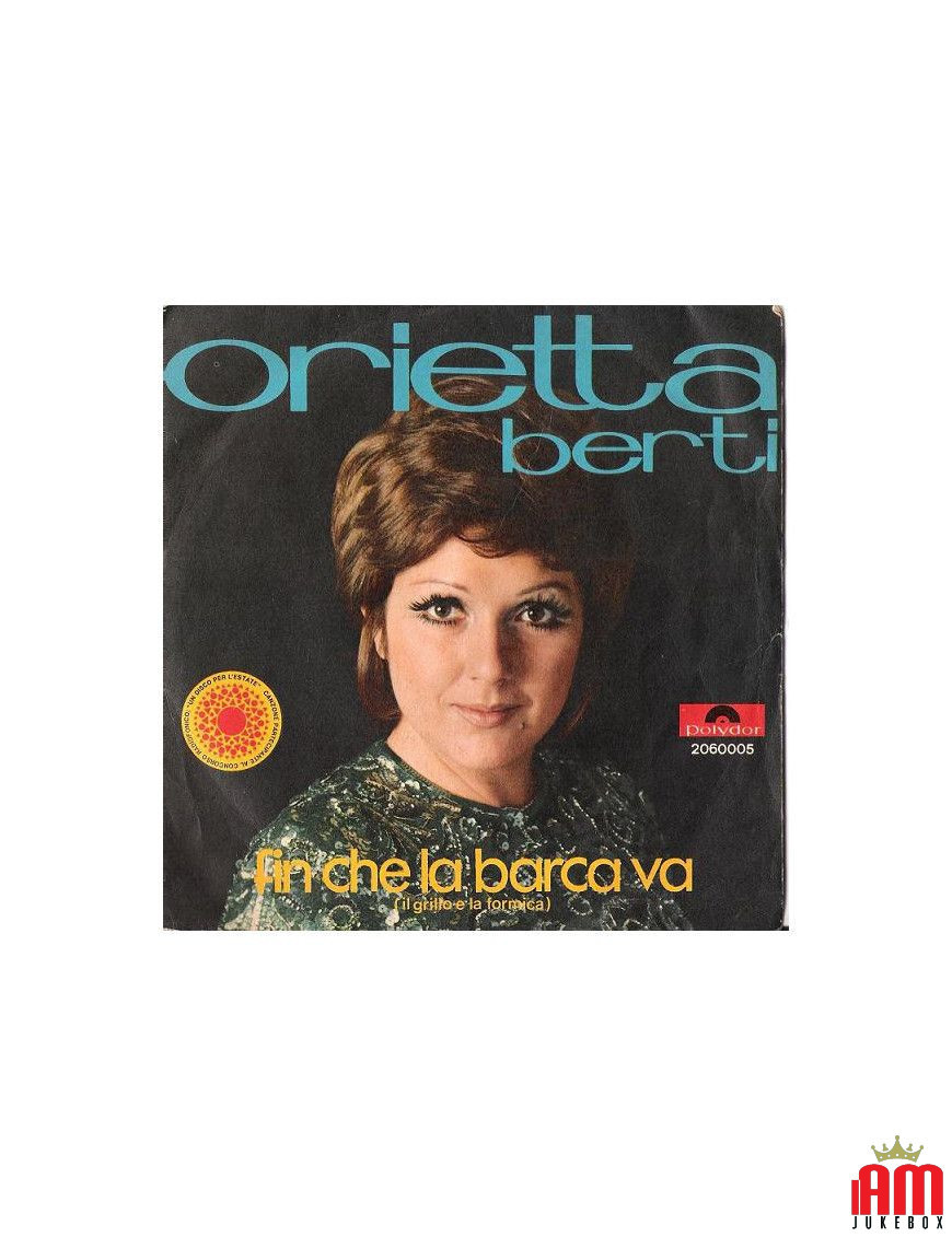 Until the Boat Goes (The Grillo and the Ant) [Orietta Berti] – Vinyl 7", 45 RPM [product.brand] 1 - Shop I'm Jukebox 