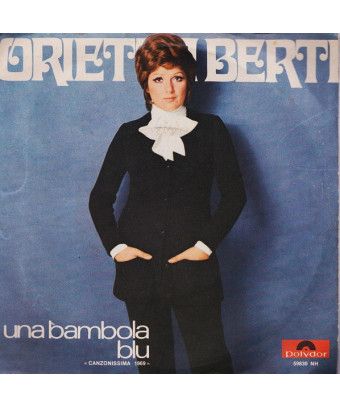 Une poupée bleue [Orietta Berti] - Vinyl 7", 45 RPM, Mono [product.brand] 1 - Shop I'm Jukebox 