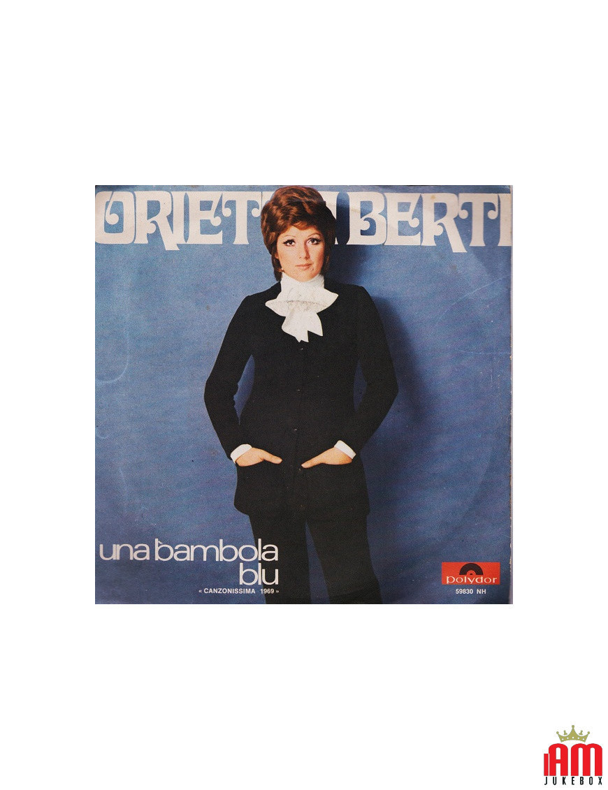 A Blue Doll [Orietta Berti] - Vinyl 7", 45 RPM, Mono [product.brand] 1 - Shop I'm Jukebox 