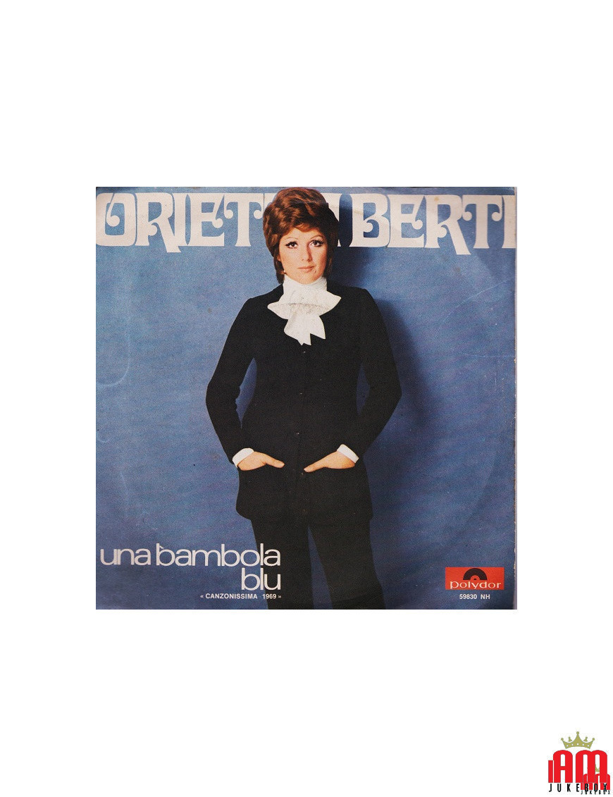 A Blue Doll [Orietta Berti] - Vinyl 7", 45 RPM, Mono [product.brand] 1 - Shop I'm Jukebox 