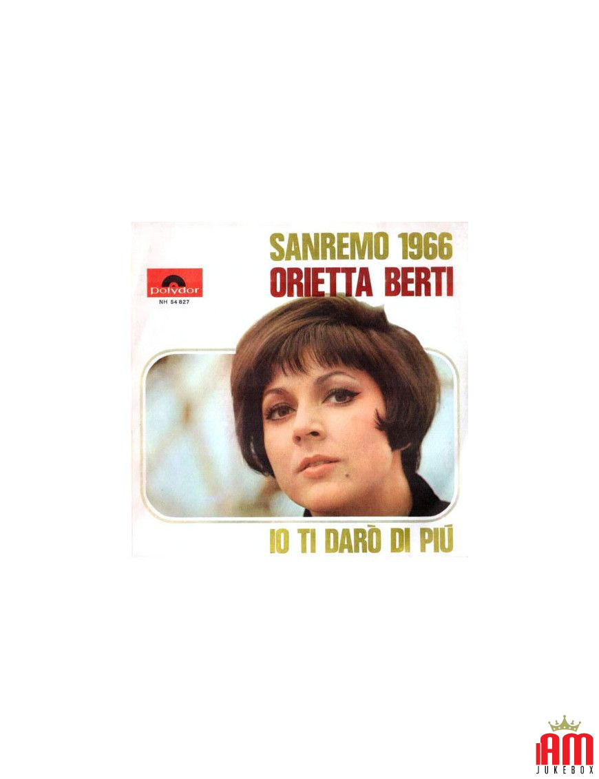 Ich gebe dir mehr [Orietta Berti] – Vinyl 7", 45 RPM [product.brand] 1 - Shop I'm Jukebox 