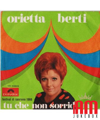 Toi qui ne sourit jamais [Orietta Berti] - Vinyl 7", 45 RPM, Mono [product.brand] 1 - Shop I'm Jukebox 