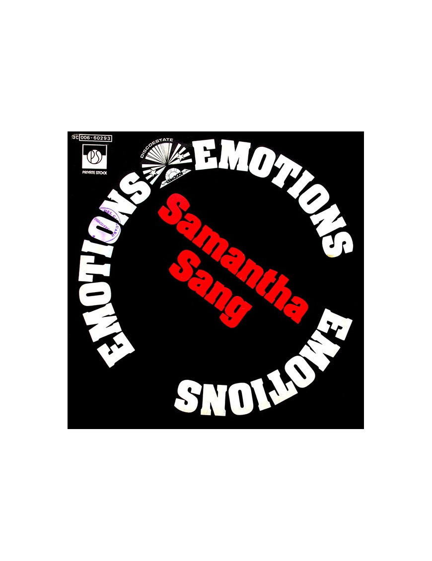 Emotions [Samantha Sang] – Vinyl 7", 45 RPM, Single [product.brand] 1 - Shop I'm Jukebox 