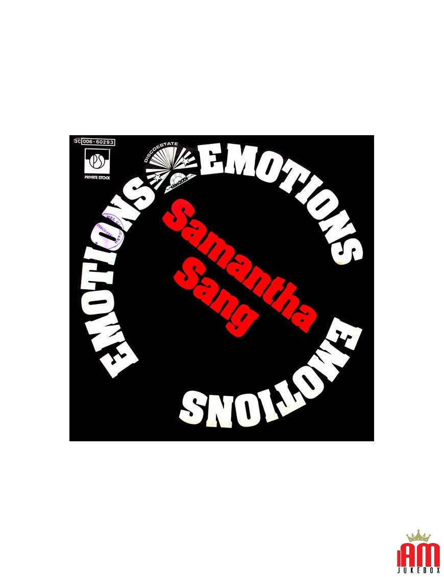 Émotions [Samantha Sang] - Vinyl 7", 45 tours, Single