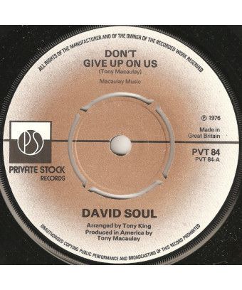 Ne nous abandonnez pas [David Soul] - Vinyl 7", 45 tours, Single [product.brand] 1 - Shop I'm Jukebox 