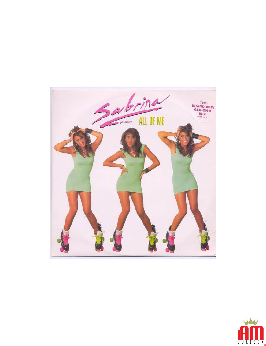 All Of Me (The Brand New Gen-Oh-A Mix) [Sabrina] - Vinyle 12", 45 tours
