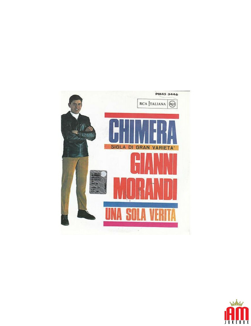 Chimera Una Sola Verità [Gianni Morandi] - Vinyl 7", 45 RPM, Reissue [product.brand] 1 - Shop I'm Jukebox 