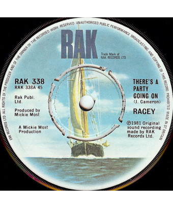 Il y a une fête en cours [Racey] - Vinyl 7", 45 RPM, Single [product.brand] 1 - Shop I'm Jukebox 