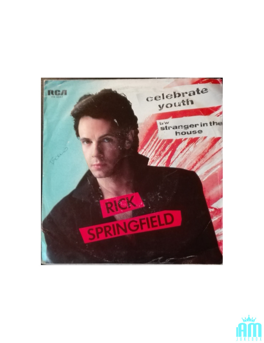 Celebrate Youth [Rick Springfield] – Vinyl 7", 45 RPM, Single [product.brand] 1 - Shop I'm Jukebox 