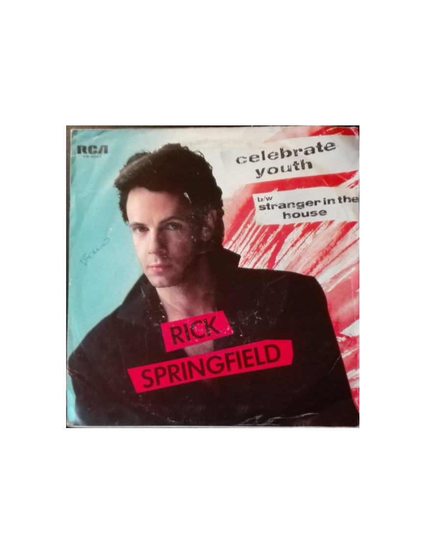 Celebrate Youth [Rick Springfield] - Vinyl 7", 45 RPM, Single [product.brand] 1 - Shop I'm Jukebox 