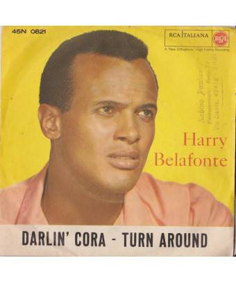 Darlin' Cora Turn Around [Harry Belafonte] – Vinyl 7", 45 RPM, Mono