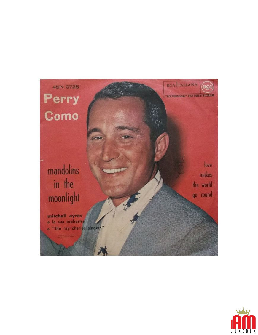 L'amour fait tourner le monde Mandolines au clair de lune [Perry Como,...] - Vinyle 7", Single, 45 RPM [product.brand] 1 - Shop 