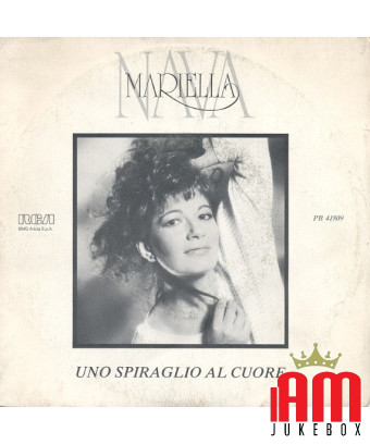 A Glimmer of the Heart Ah! Valeria... [Mariella Nava] - Vinyl 7", Single, Promo [product.brand] 1 - Shop I'm Jukebox 