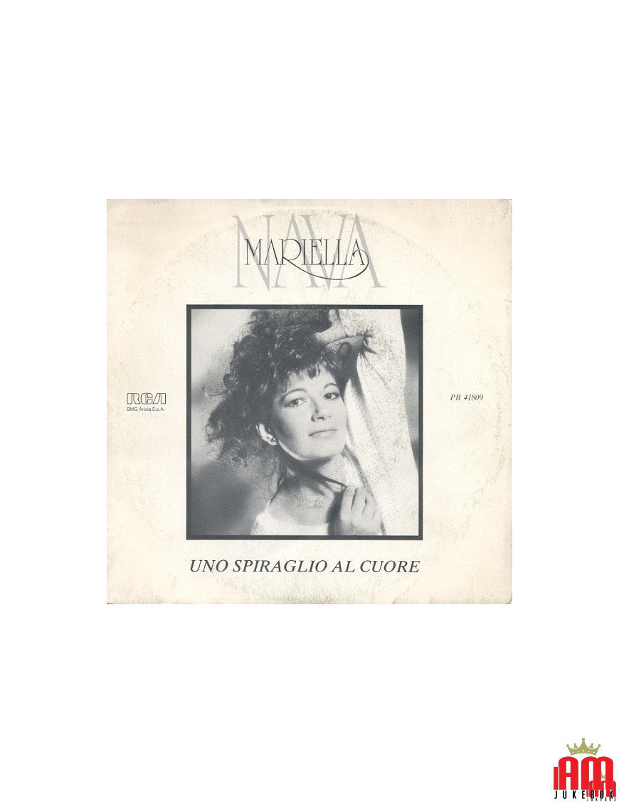 A Glimmer of the Heart Ah! Valeria... [Mariella Nava] - Vinyl 7", Single, Promo [product.brand] 1 - Shop I'm Jukebox 