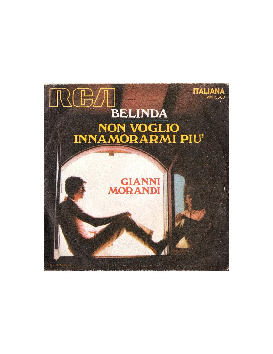Belinda Je ne veux plus tomber amoureuse [Gianni Morandi] - Vinyl 7", 45 RPM, Mono [product.brand] 1 - Shop I'm Jukebox 