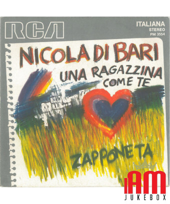 A Little Girl Like You Zapponeta [Nicola Di Bari] - Vinyl 7", 45 RPM, Stereo [product.brand] 1 - Shop I'm Jukebox 