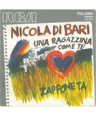 Une petite fille comme toi Zapponeta [Nicola Di Bari] - Vinyle 7", 45 tours, stéréo [product.brand] 1 - Shop I'm Jukebox 