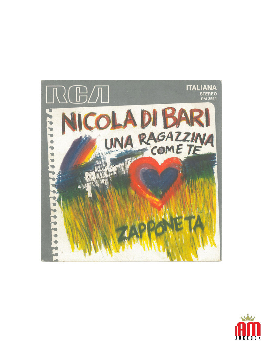 A Little Girl Like You Zapponeta [Nicola Di Bari] - Vinyl 7", 45 RPM, Stereo [product.brand] 1 - Shop I'm Jukebox 