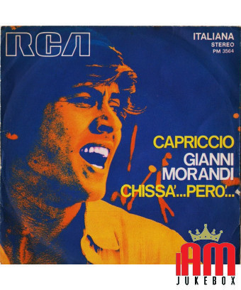 Capriccio Wer weiß...Aber... [Gianni Morandi] - Vinyl 7", 45 RPM, Stereo [product.brand] 1 - Shop I'm Jukebox 