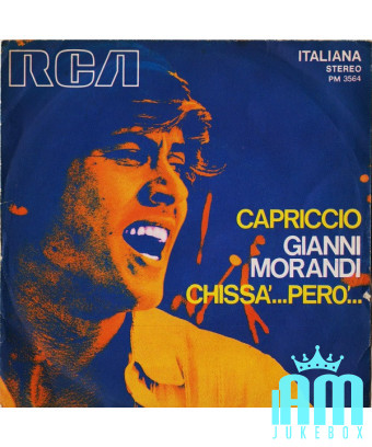 Capriccio Wer weiß...Aber... [Gianni Morandi] - Vinyl 7", 45 RPM, Stereo [product.brand] 1 - Shop I'm Jukebox 