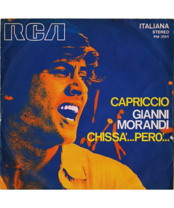 Capriccio Wer weiß...Aber... [Gianni Morandi] - Vinyl 7", 45 RPM, Stereo [product.brand] 1 - Shop I'm Jukebox 