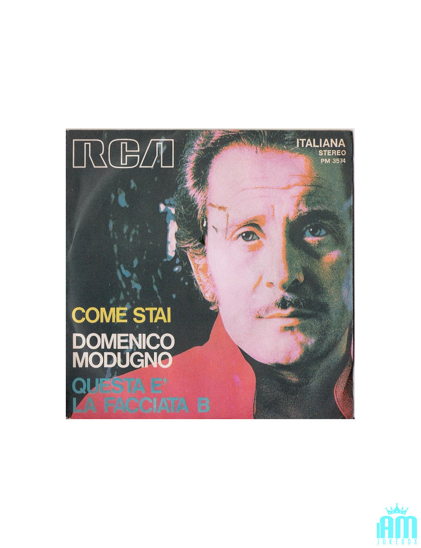 Wie geht es dir, das ist Seite B [Domenico Modugno] – Vinyl 7", 45 RPM [product.brand] 1 - Shop I'm Jukebox 