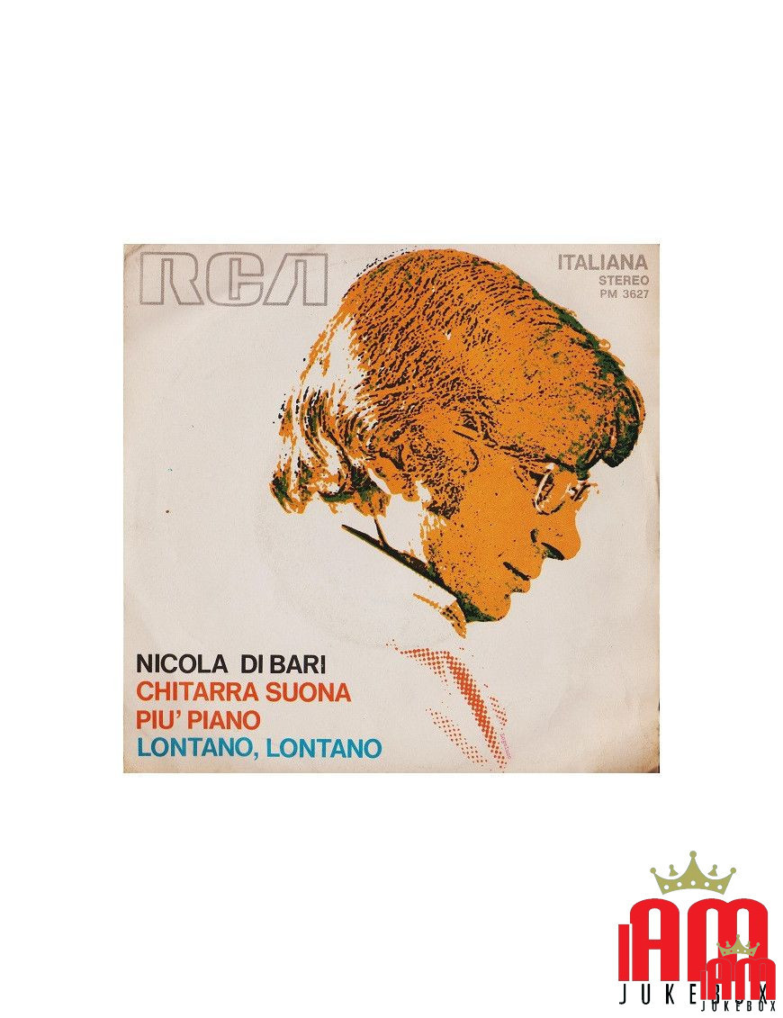 Guitar Plays Softer Lontano, Lontano [Nicola Di Bari] - Vinyl 7", 45 RPM, Stereo [product.brand] 1 - Shop I'm Jukebox 