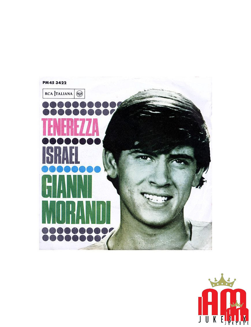 Tenderness Israel [Gianni Morandi] - Vinyl 7", 45 RPM [product.brand] 1 - Shop I'm Jukebox 