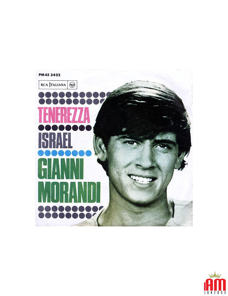 Tenderness Israel [Gianni Morandi] – Vinyl 7", 45 RPM [product.brand] 1 - Shop I'm Jukebox 