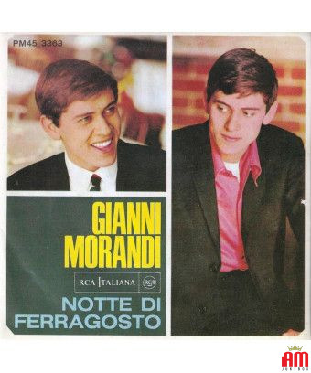 Nuit de mi-août [Gianni Morandi] - Vinyl 7", 45 RPM, Réédition [product.brand] 1 - Shop I'm Jukebox 