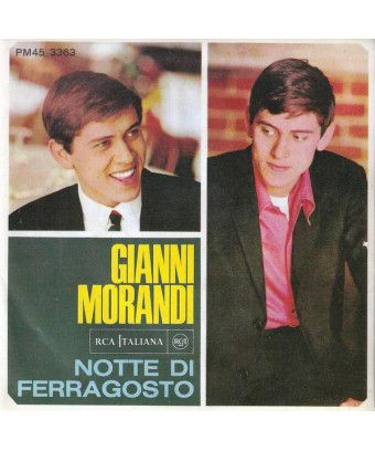 Nuit de mi-août [Gianni Morandi] - Vinyl 7", 45 RPM, Réédition [product.brand] 1 - Shop I'm Jukebox 