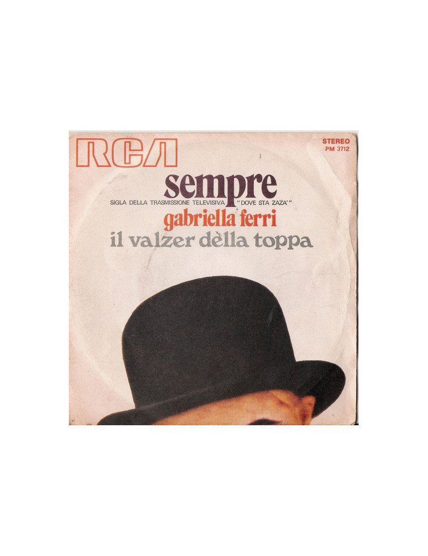 Sempre [Gabriella Ferri] - Vinyl 7", 45 RPM, Stereo [product.brand] 1 - Shop I'm Jukebox 