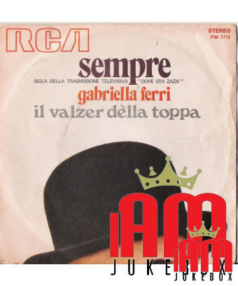 Sempre [Gabriella Ferri] - Vinyl 7", 45 RPM, Stereo [product.brand] 1 - Shop I'm Jukebox 