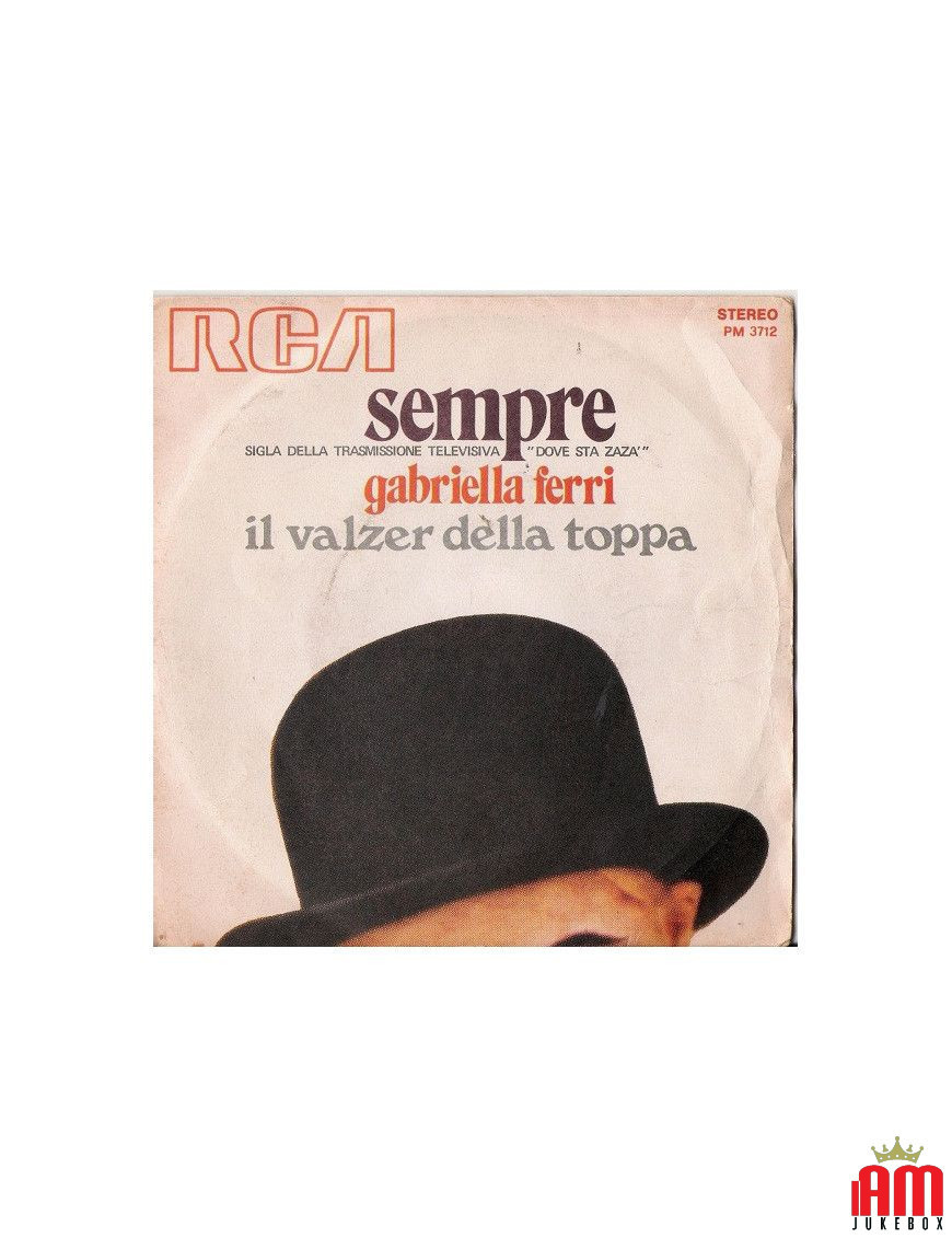 Sempre [Gabriella Ferri] - Vinyl 7", 45 RPM, Stereo [product.brand] 1 - Shop I'm Jukebox 