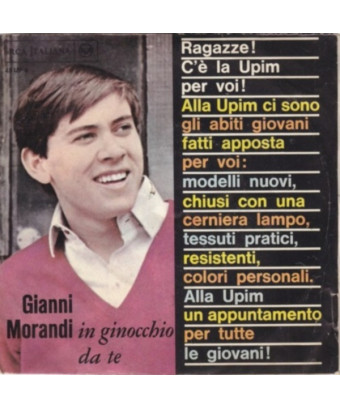 Dans Ginocchio Da Te [Gianni Morandi] - Vinyl 7", 45 RPM, Promo