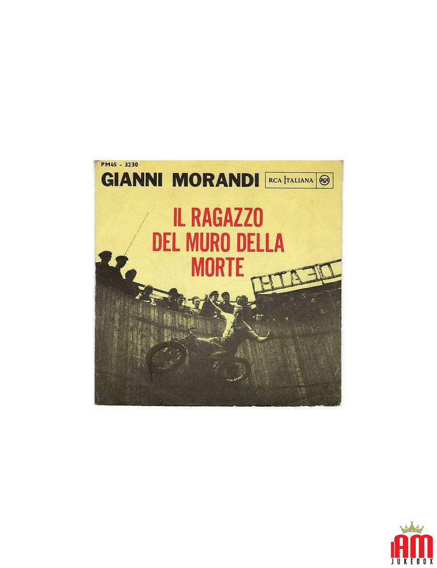 The Boy From The Wall Of Death [Gianni Morandi] – Vinyl 7", 45 RPM, Mono [product.brand] 1 - Shop I'm Jukebox 