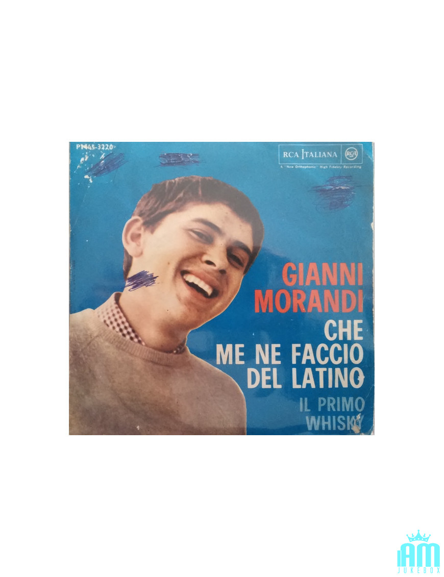 Che Me Ne Faccio Del Latino [Gianni Morandi] - Vinyle 7", 45 RPM, Mono [product.brand] 1 - Shop I'm Jukebox 