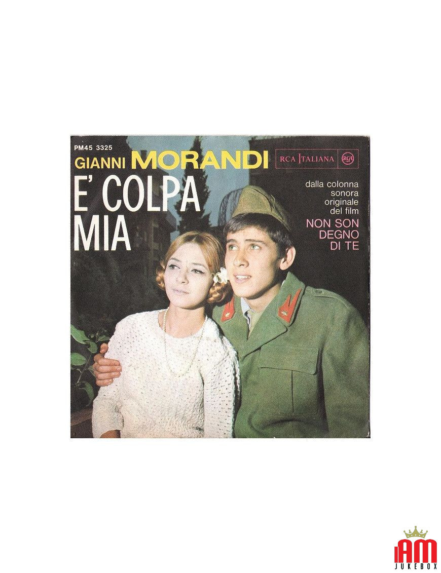 È Colpa Mia [Gianni Morandi] - Vinyl 7", 45 RPM [product.brand] 1 - Shop I'm Jukebox 