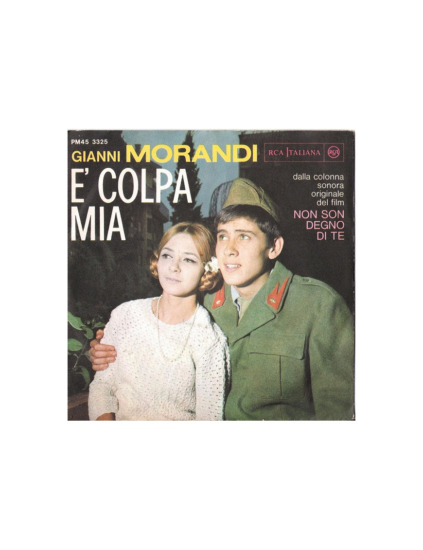 C'est ma faute [Gianni Morandi] - Vinyle 7", 45 tours